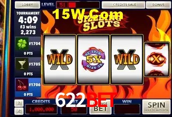 Sinta a adrenalina dos jogos de cassino com 622Bet